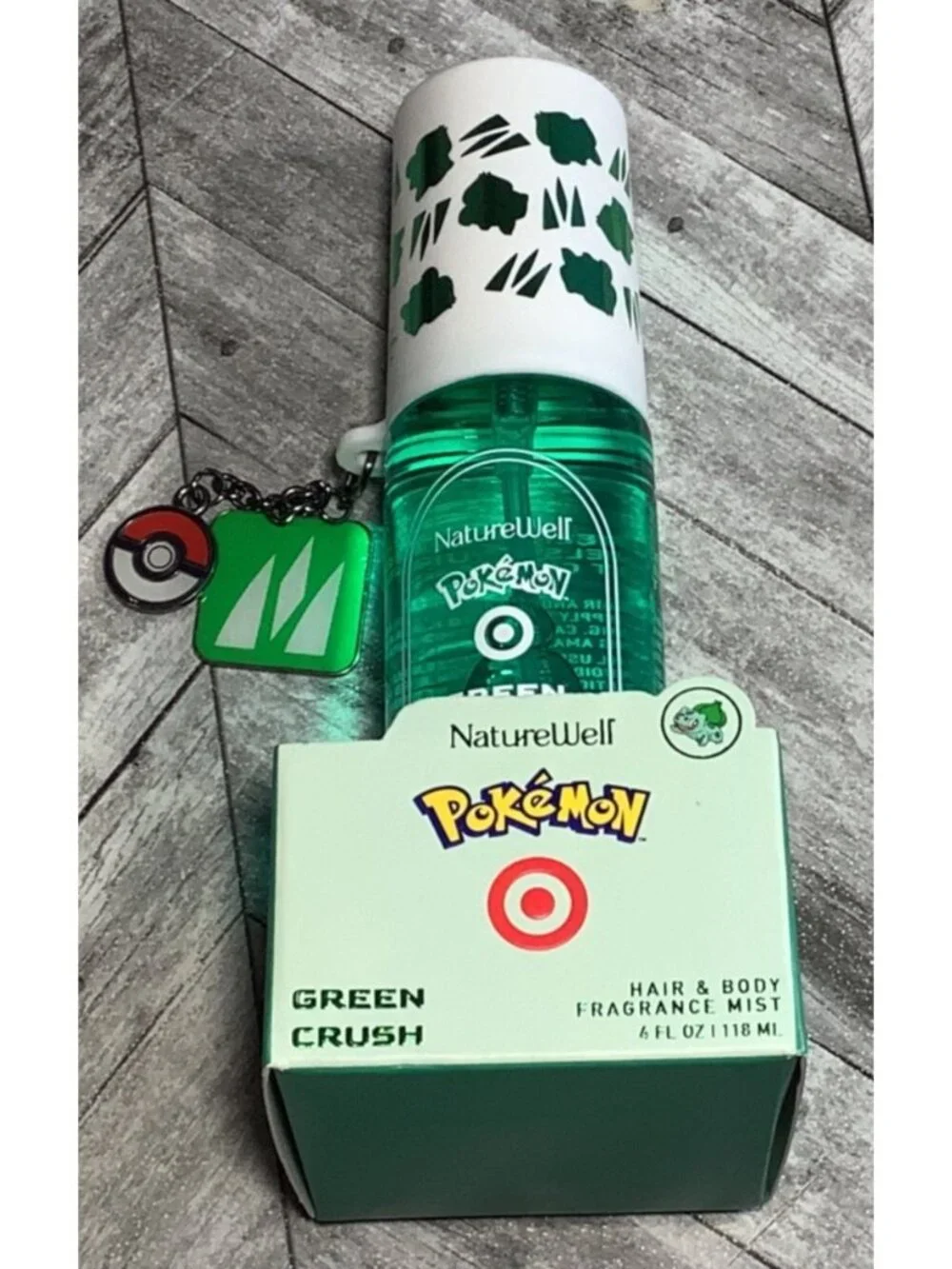 NatureWell Pokemon X Target Collab Green Crush Bulbasaur Fragrance Mist